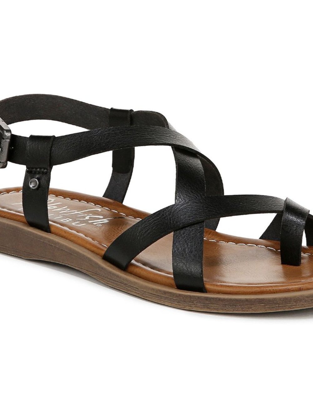 Blowfish Malibu Sandals Women's Devon 3 Black Strappy Size 9